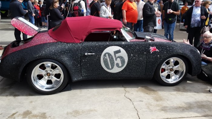 Beaded Porsche Carrera Sema 2015