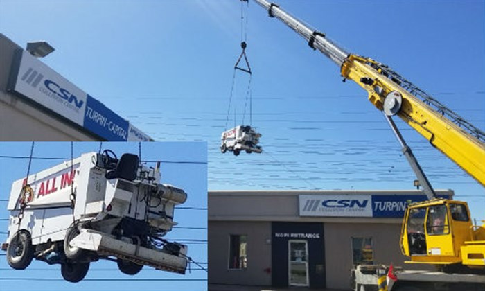 Senators Zamboni at Bemac